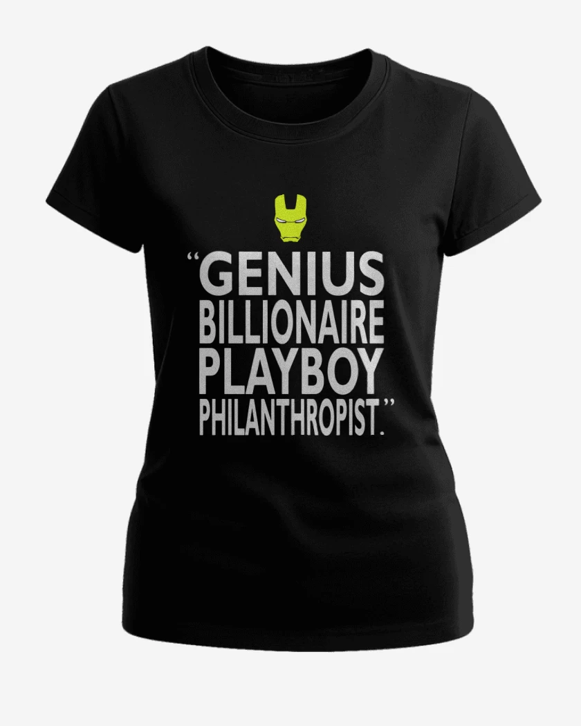 Polera de Mujer Negro de Genio philantropo