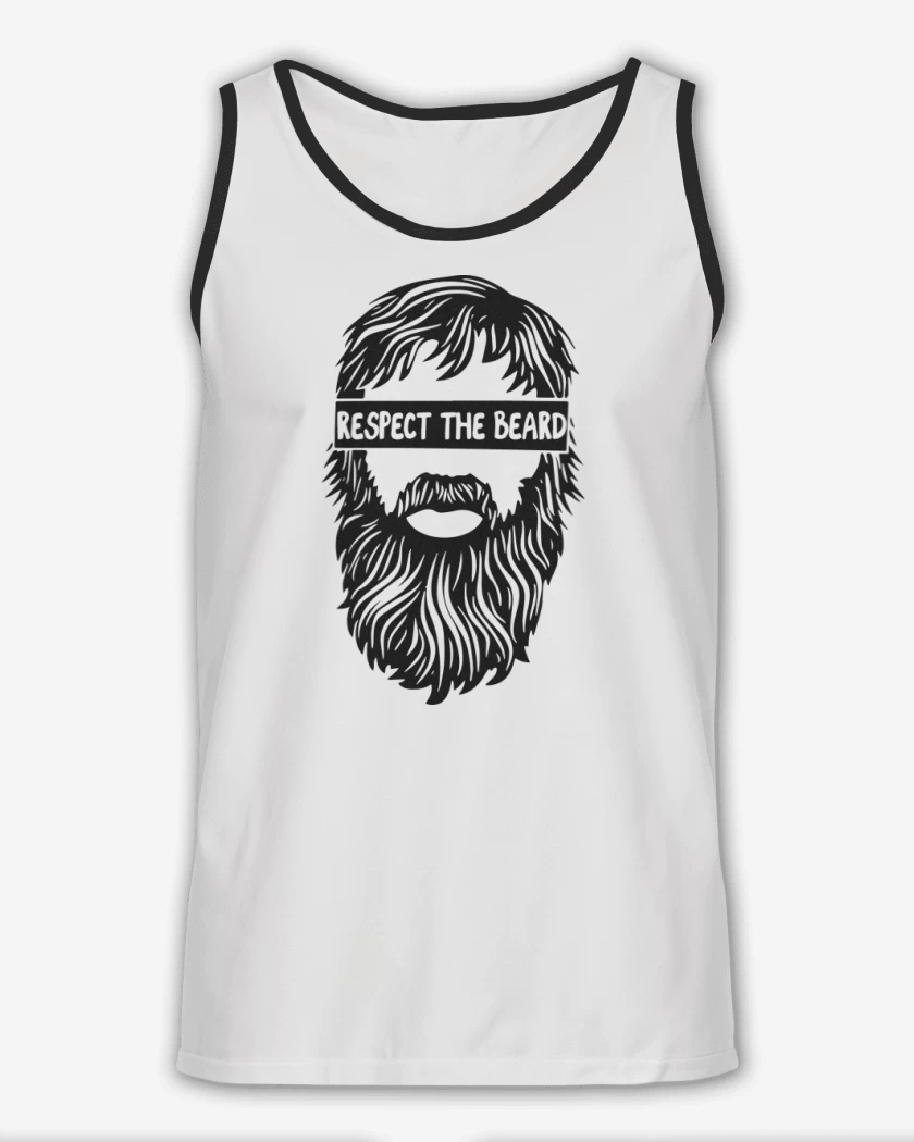 Sudadera Blanco de Respect the beard