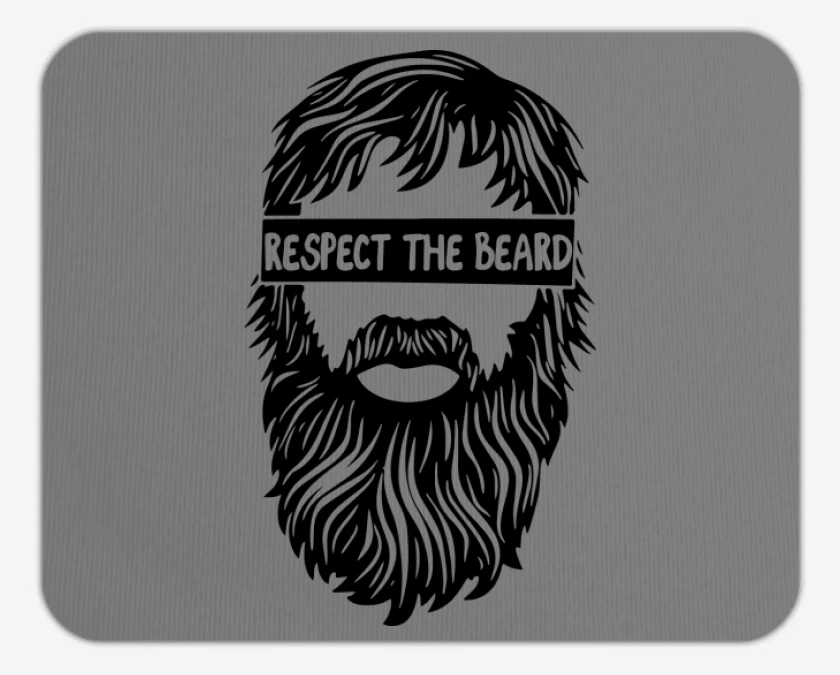Mousepad Respect the beard