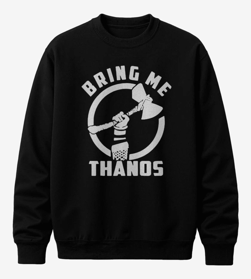 Poleron polo Negro de Bring me thanos