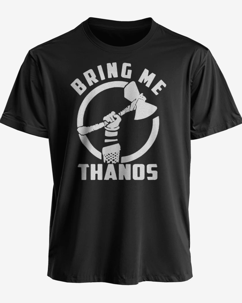 Polera premium Negro de Bring me thanos
