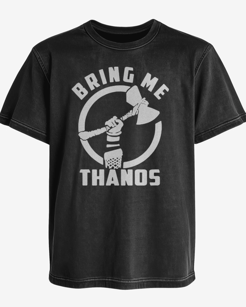 Polera desgastada Bring me thanos