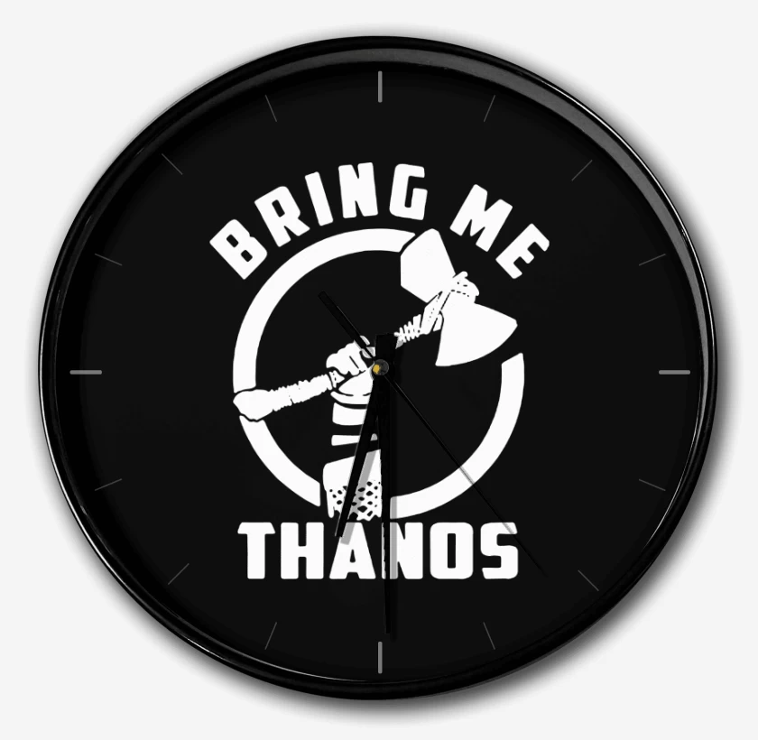 Reloj Negro de Bring me thanos