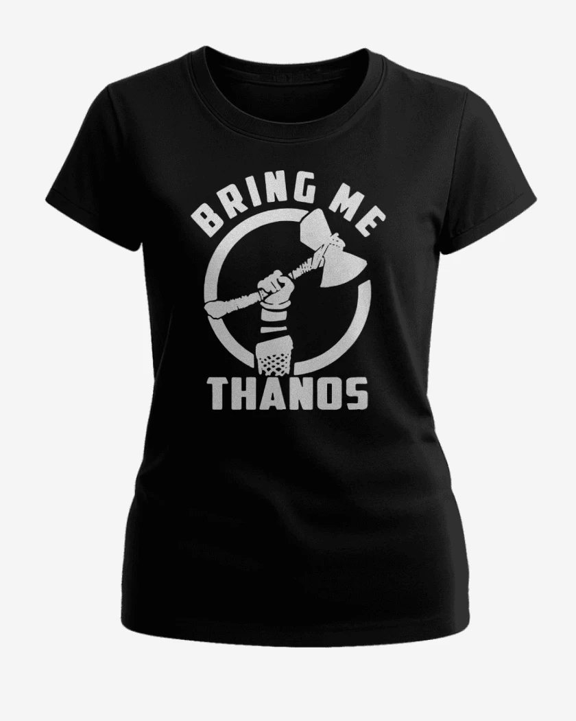 Polera de Mujer Negro de Bring me thanos