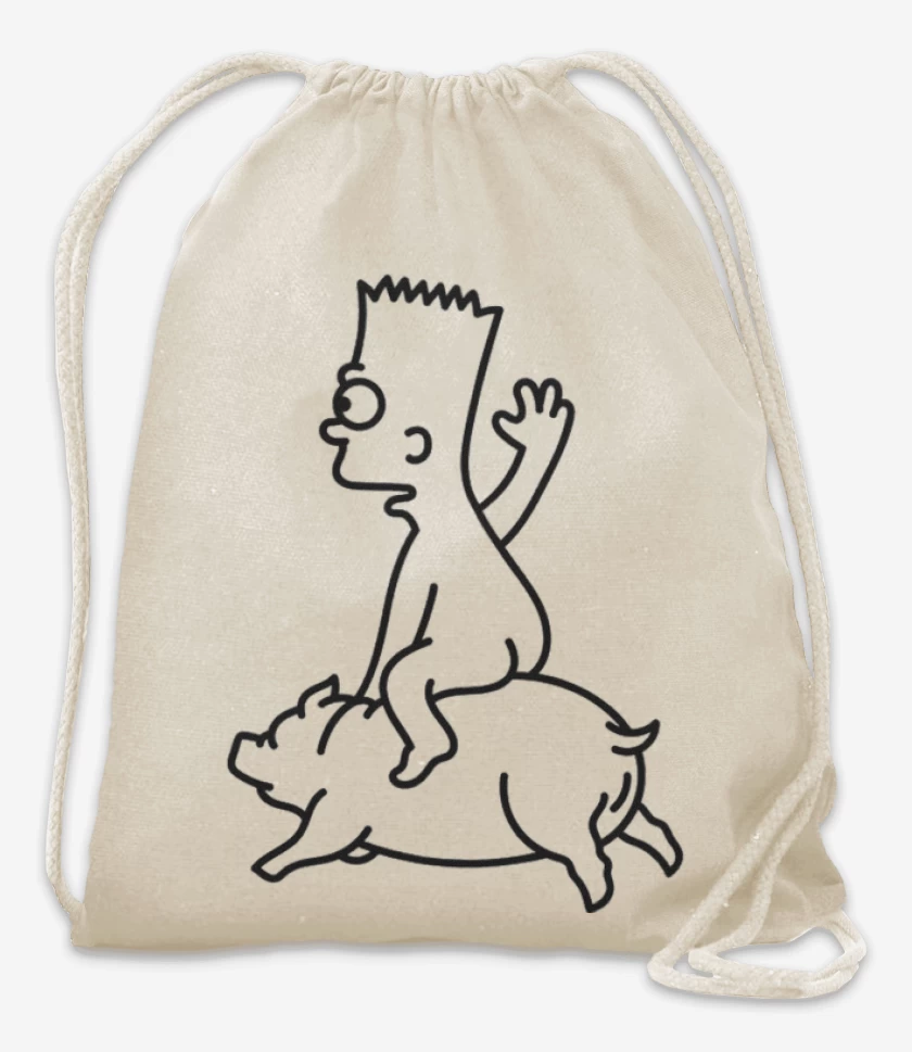 Mochila Blanco de Bart sinso