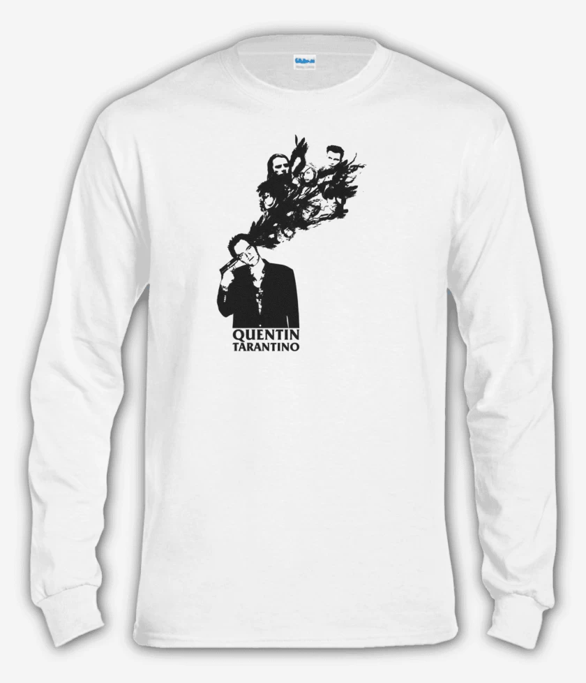 Polera manga larga Blanco de Tarantino