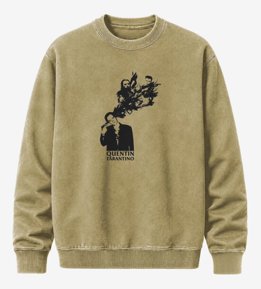 Poleron Polo Acid Wash Beige de Tarantino