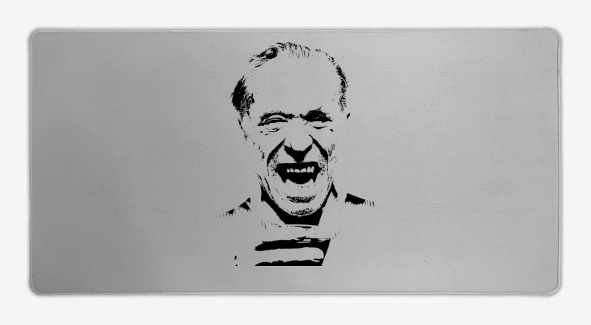 Mouse pad Gamer Gris Melange de Bukowski