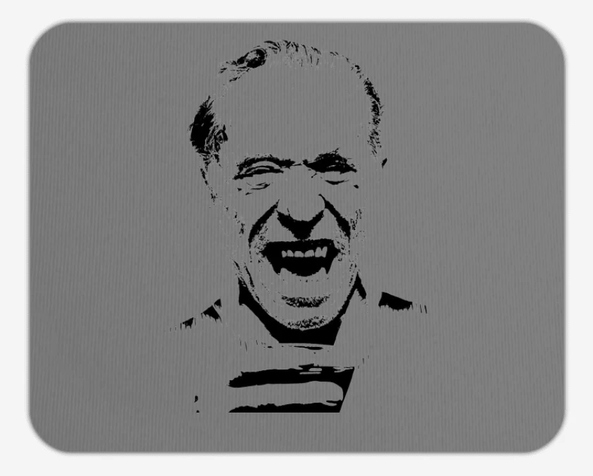 Mousepad Gris Melange de Bukowski