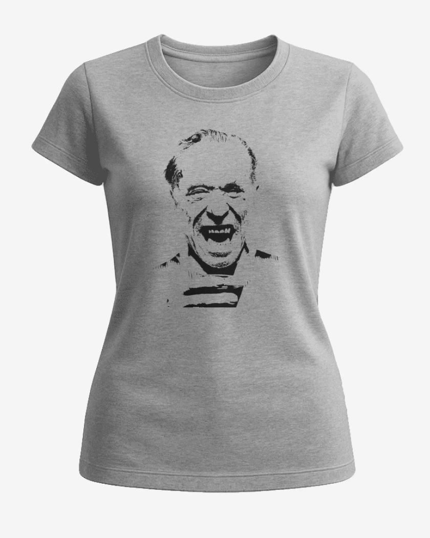 Polera de Mujer Gris Melange de Bukowski