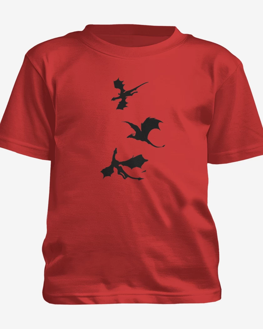 Polera de niño Rojo de Dragones