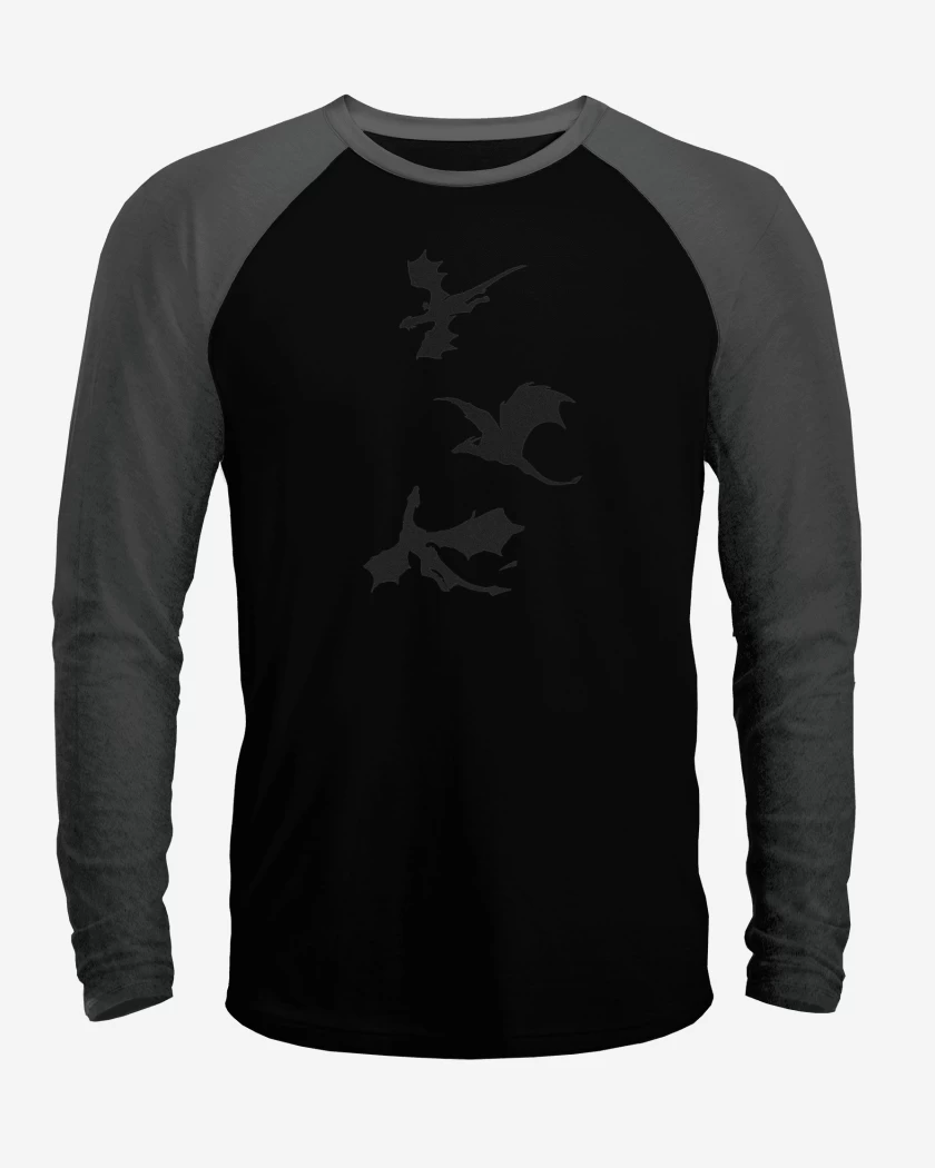 Polera Raglan Dragones