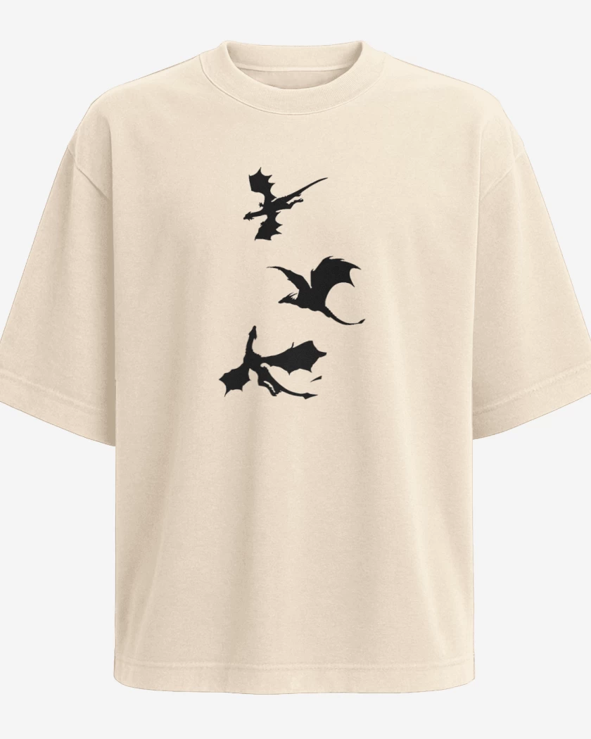 Polera Oversize Dragones