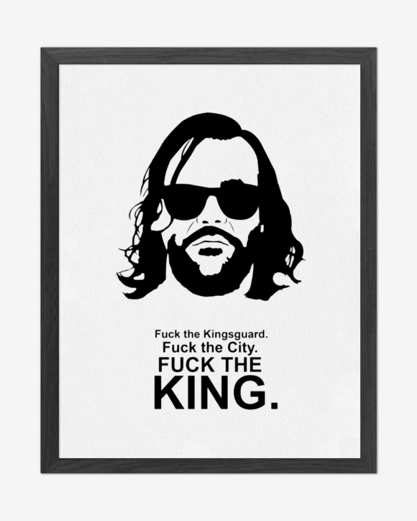 Cuadro decorativo Blanco de The hound