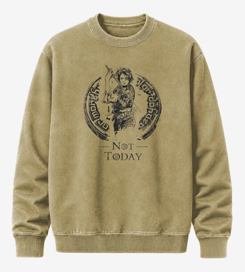 Poleron Polo Acid Wash Arya not today
