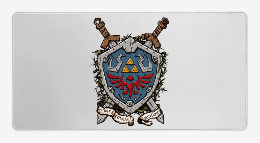 Mouse pad Gamer Escudo