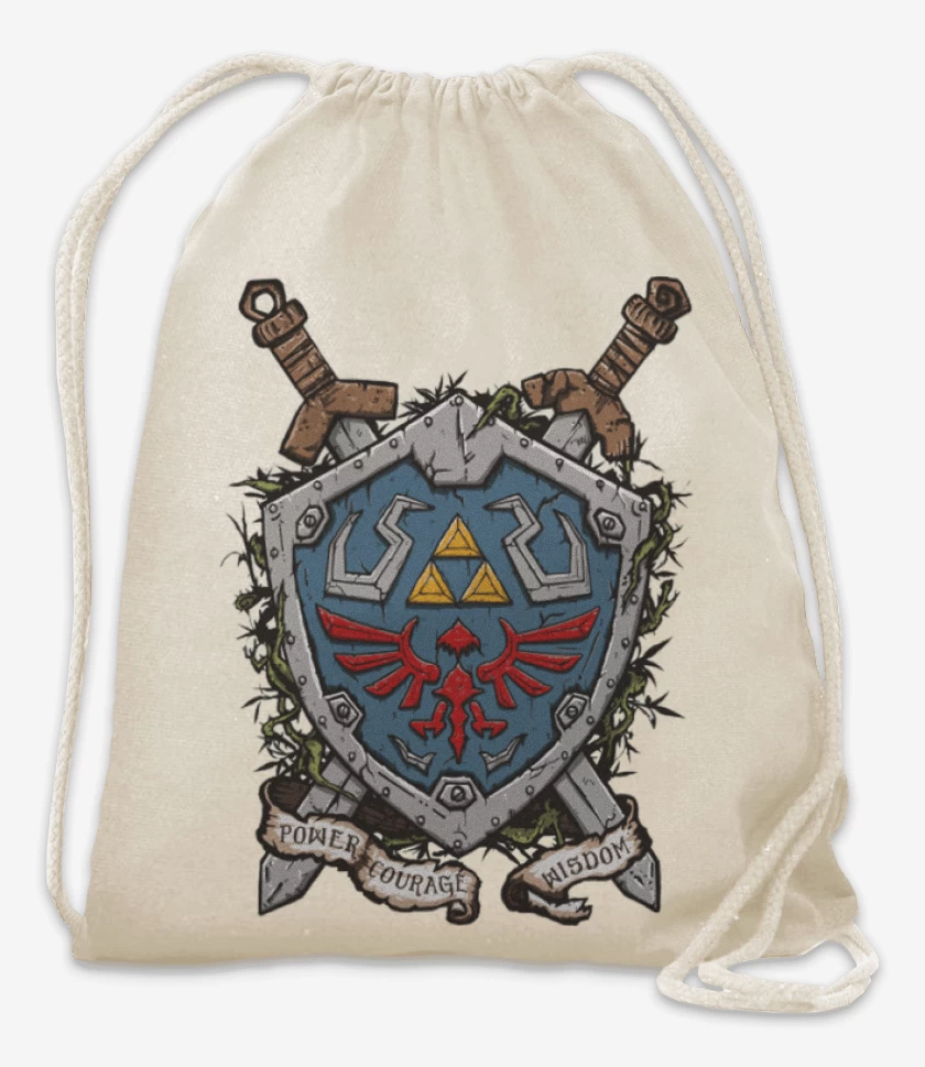 Mochila Blanco de Escudo