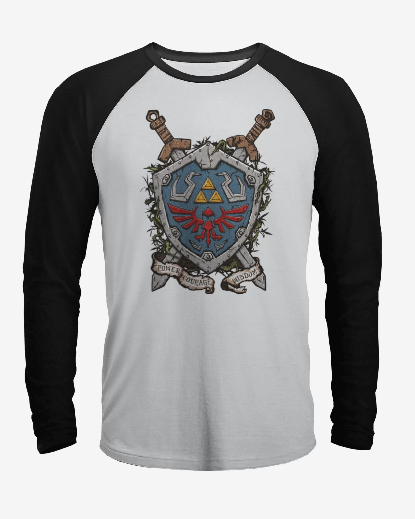 Polera Raglan Escudo
