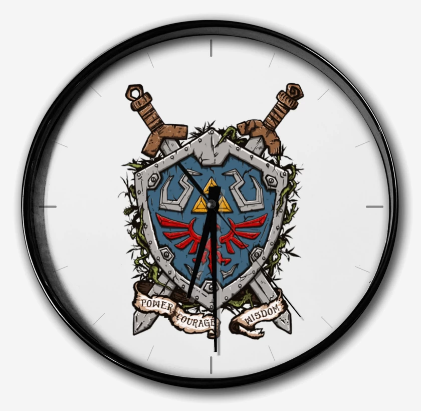 Reloj Blanco de Escudo