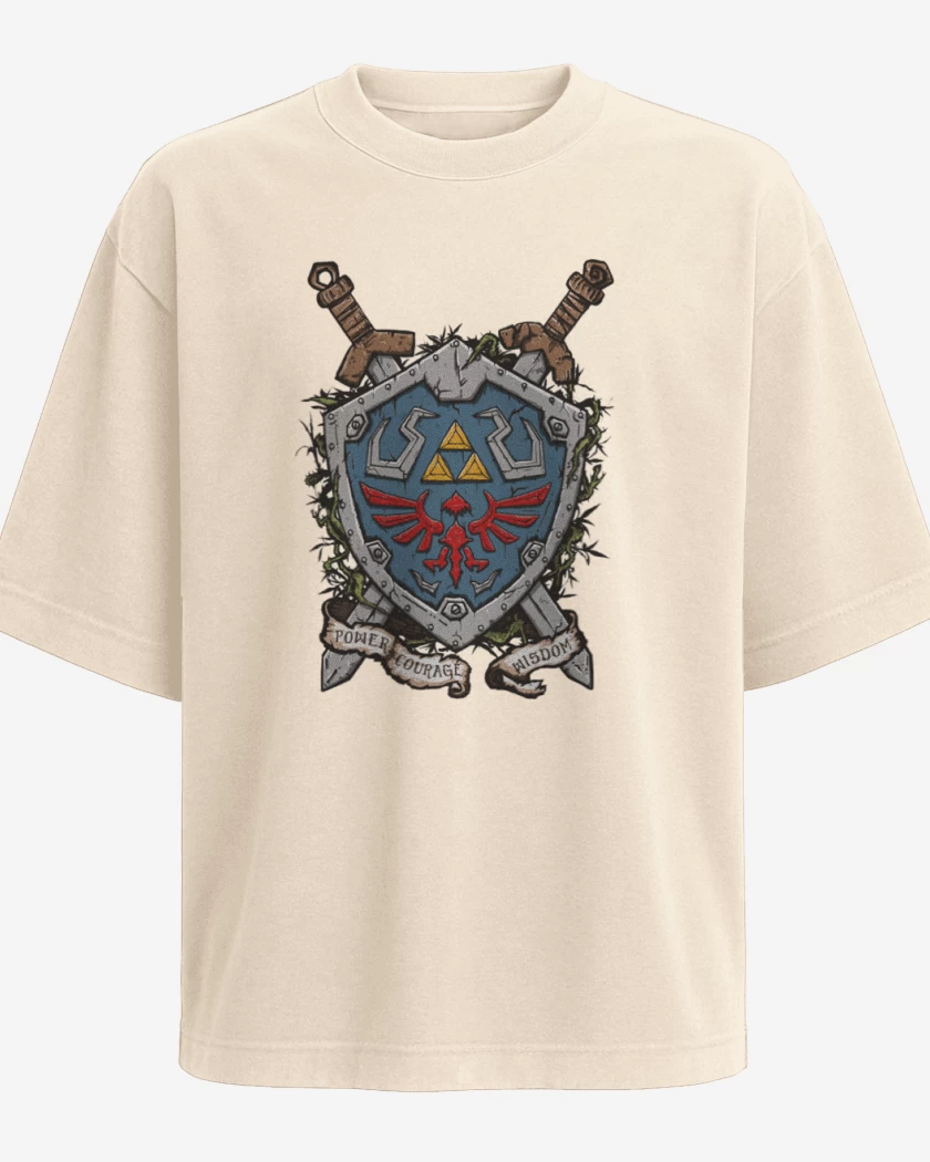 Polera Oversize Escudo