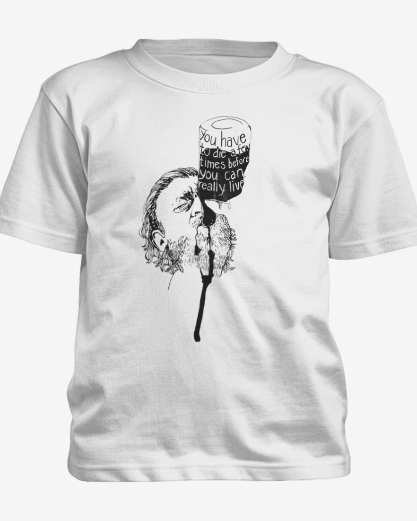 Polera de niño Blanco de Bukowski Chinaski