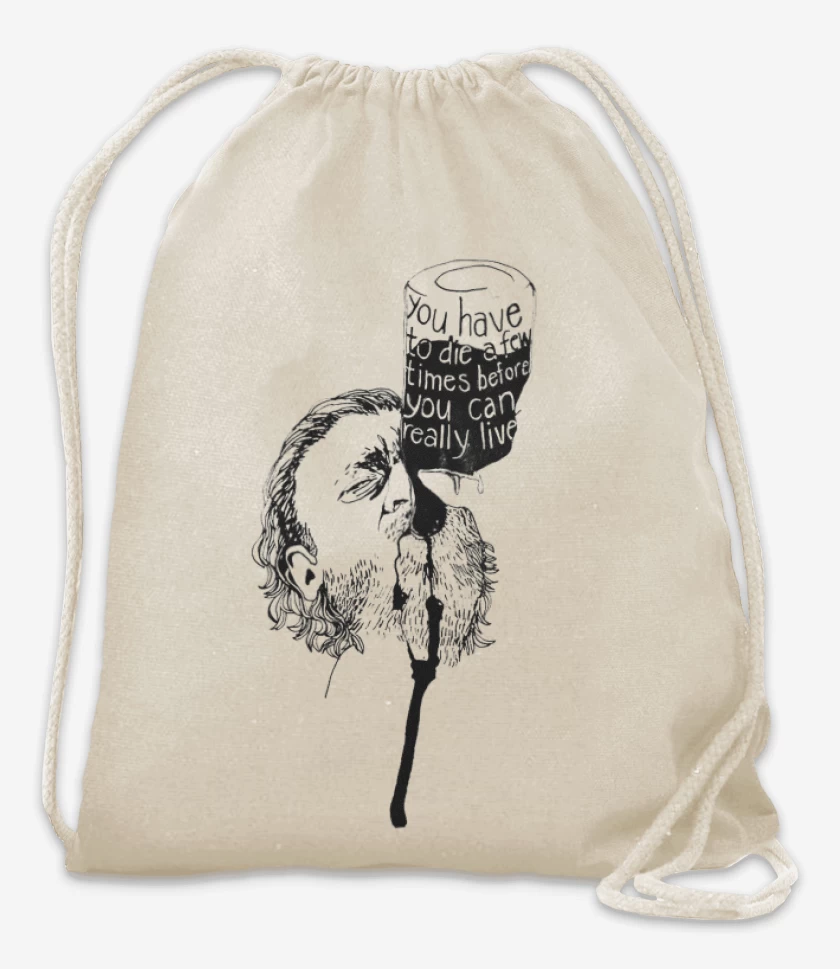 Mochila Blanco de Bukowski Chinaski