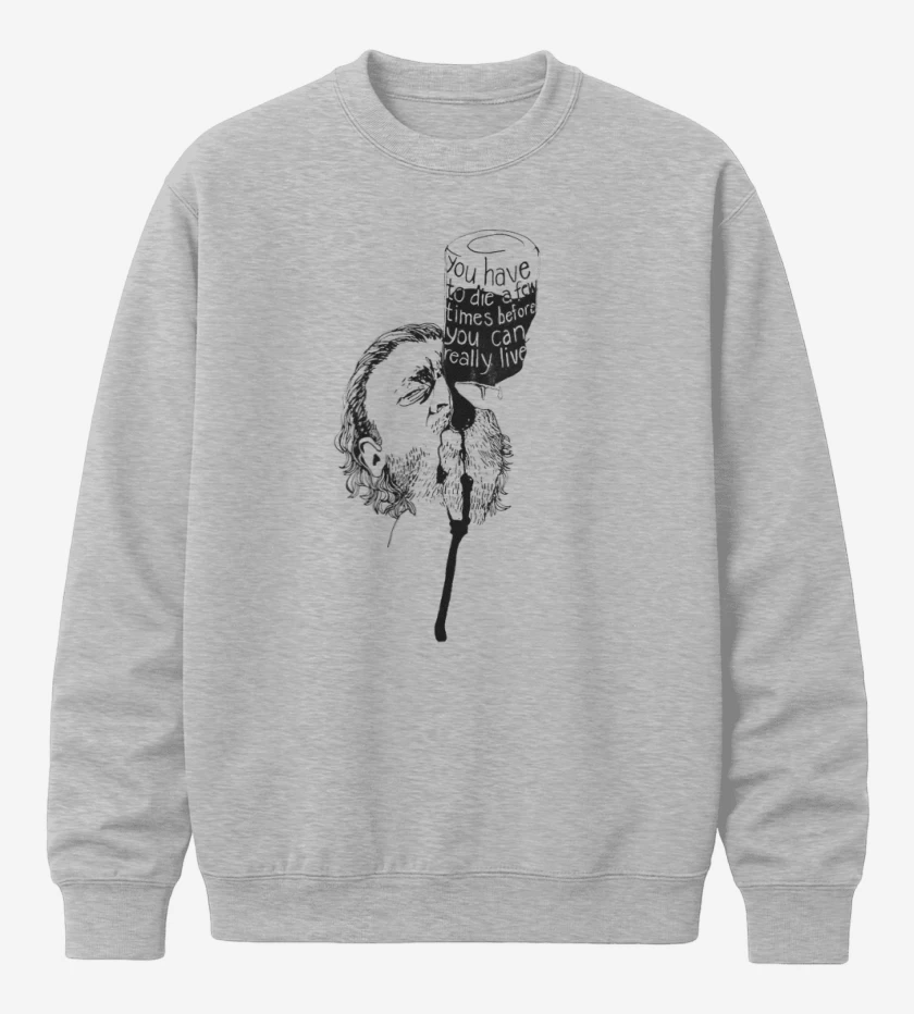 Poleron polo Gris Melange de Bukowski Chinaski