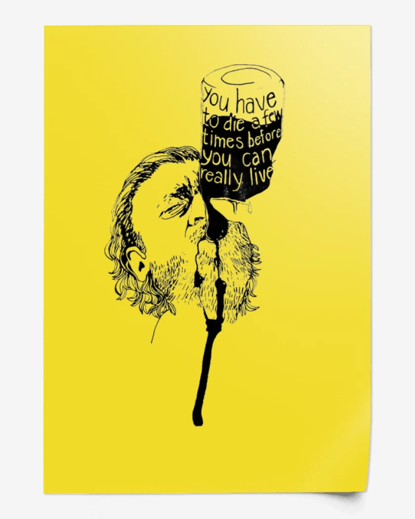 Print Bukowski Chinaski