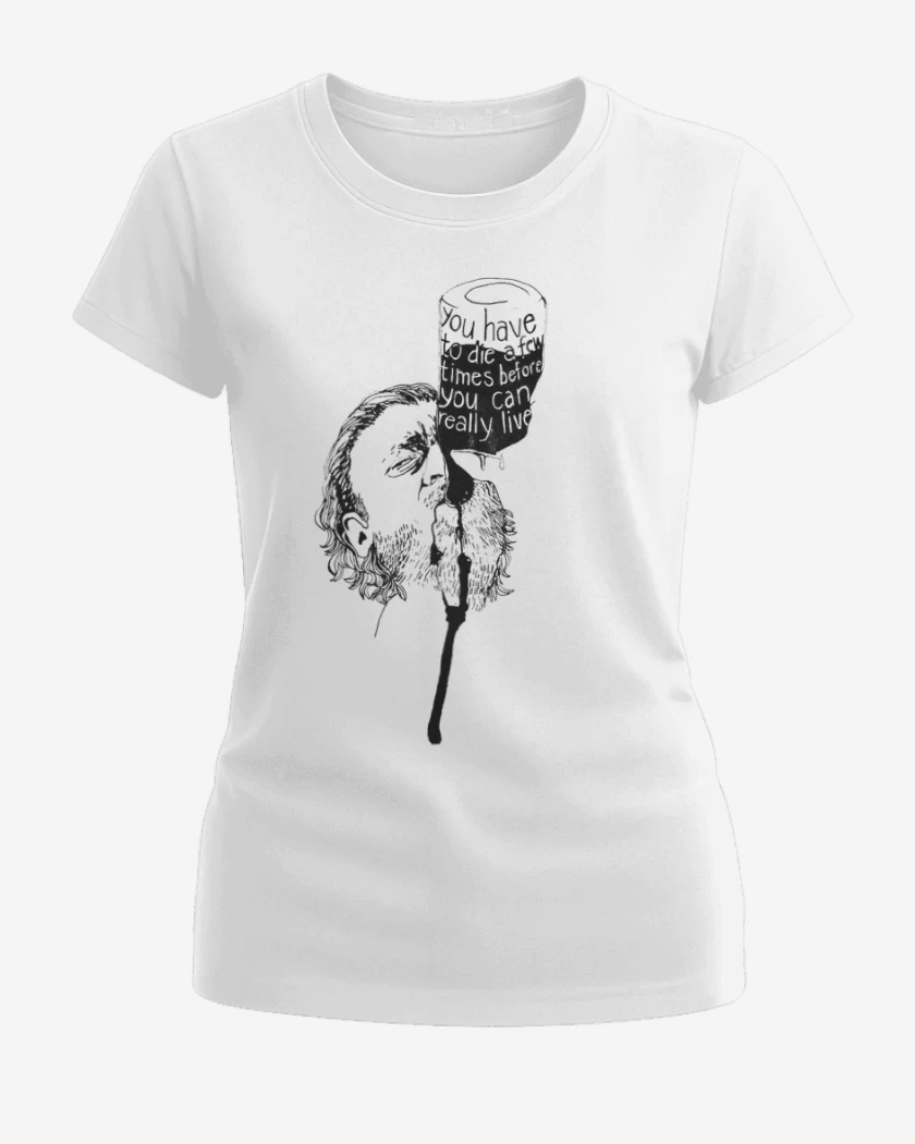 Polera de Mujer Blanco de Bukowski Chinaski
