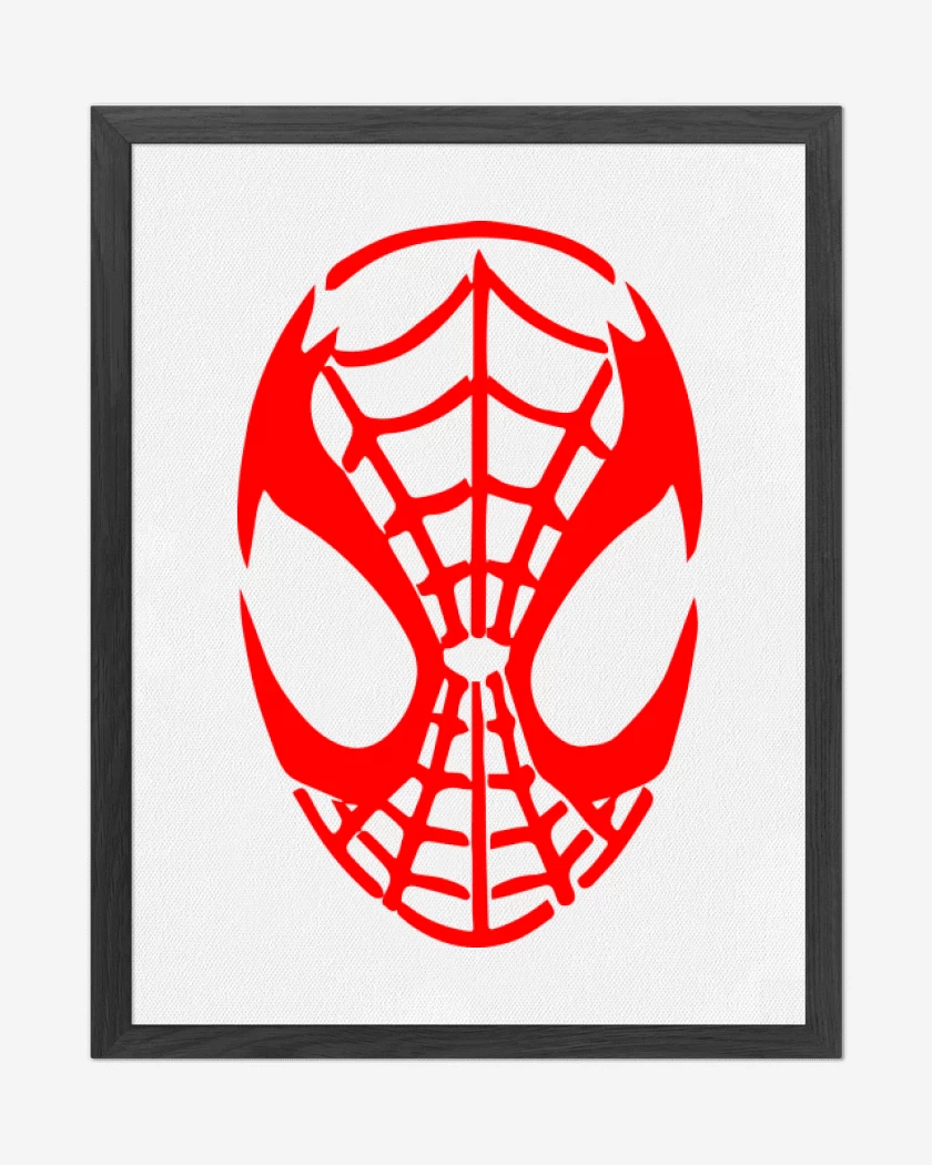 Cuadro decorativo Blanco de El chico araña