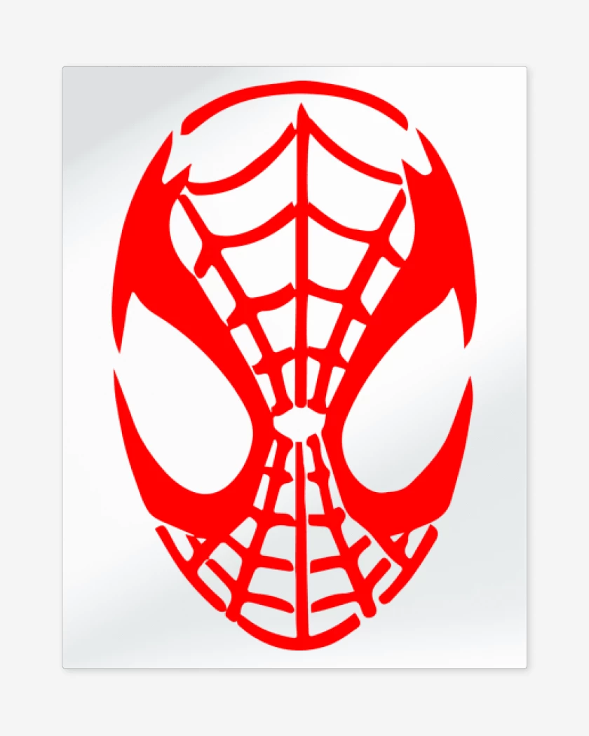 Print metalico El chico araña