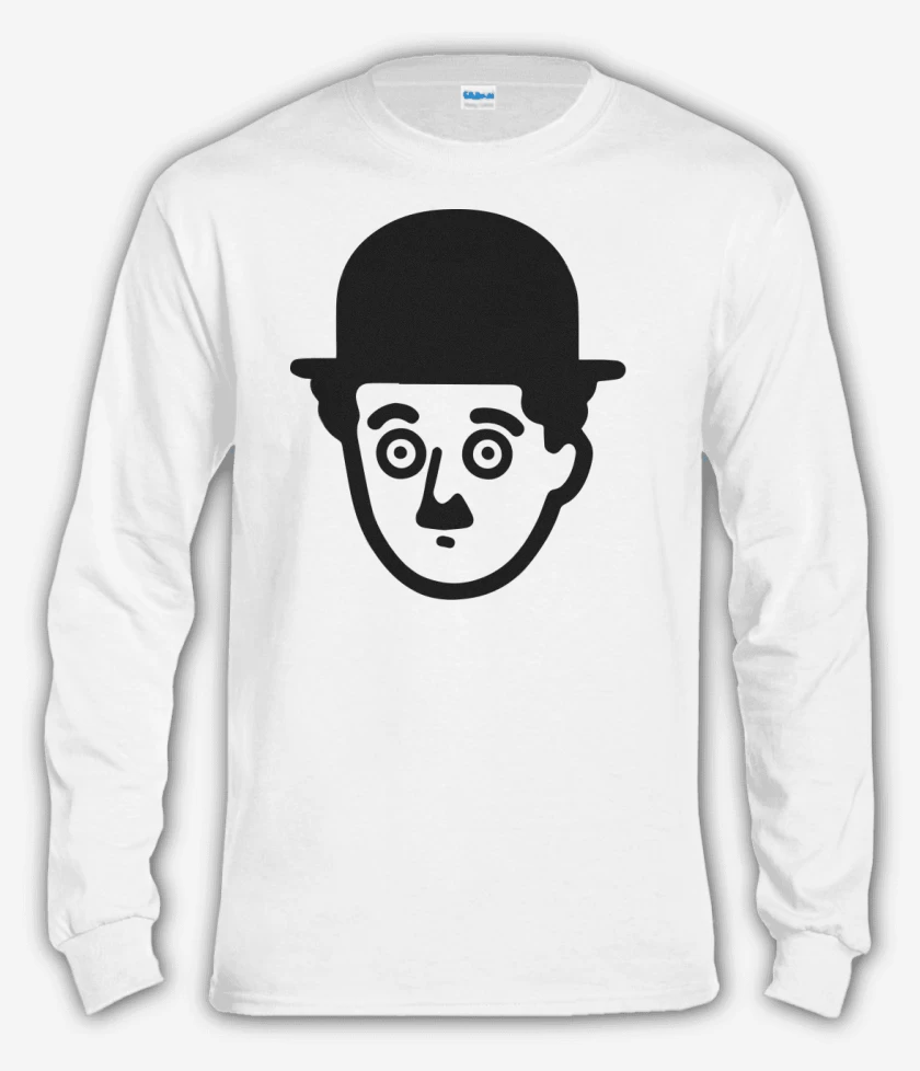 Polera manga larga Blanco de Chaplin