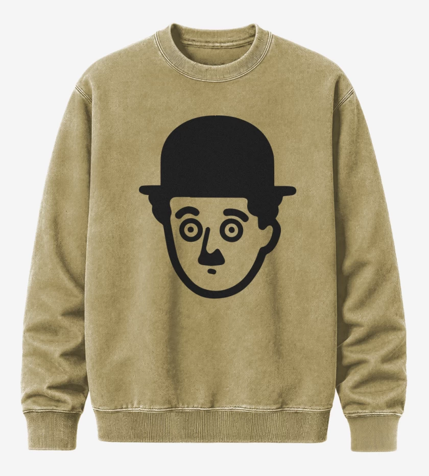 Poleron Polo Acid Wash Beige de Chaplin