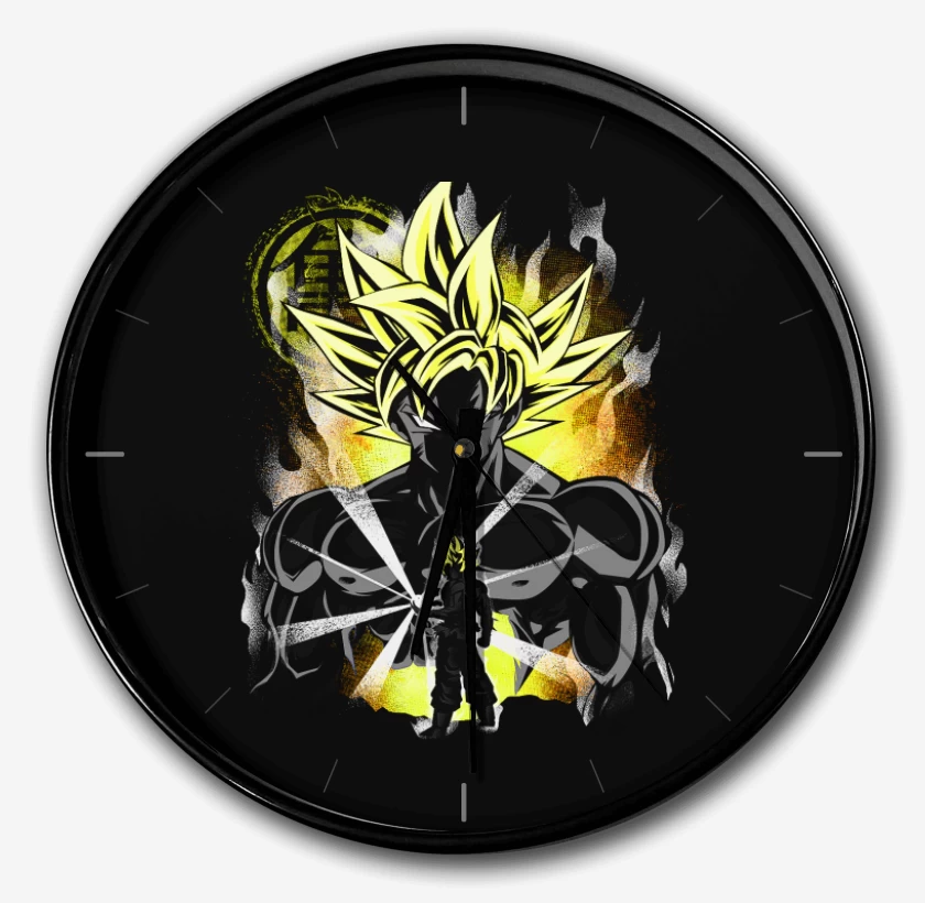Reloj Negro de Ultra instinto