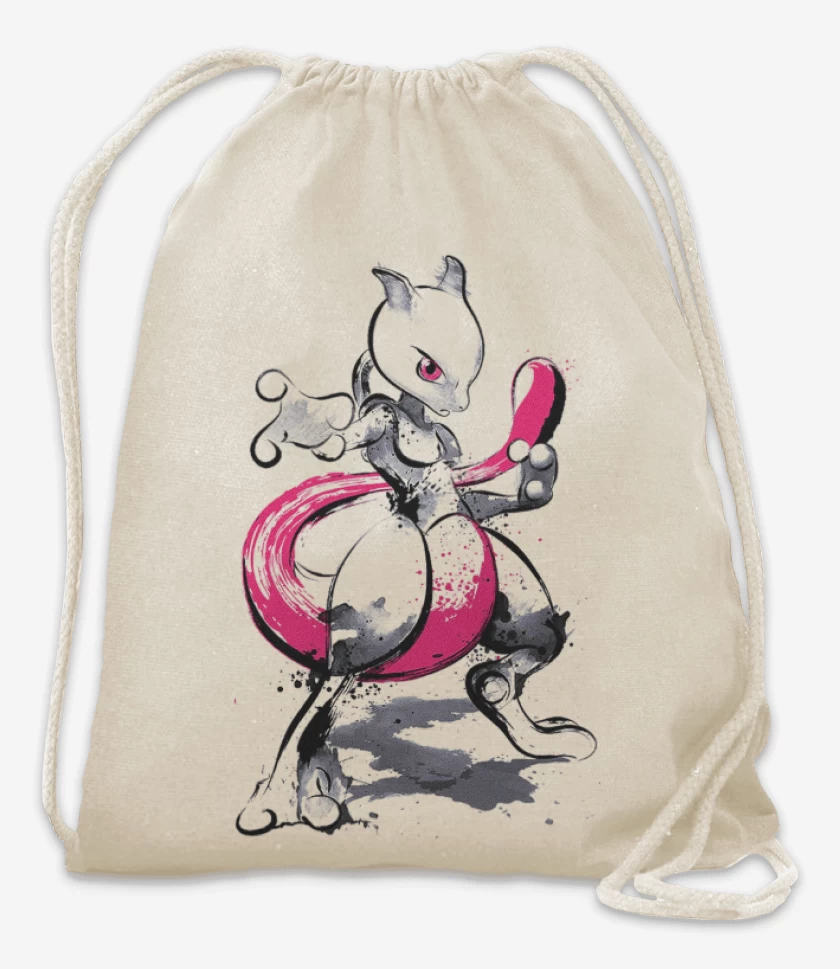 Mochila Blanco de Mewtwo colors