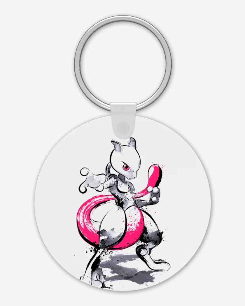 Llavero Blanco de Mewtwo colors