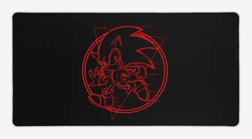 Mouse pad Gamer Negro de El Sonic