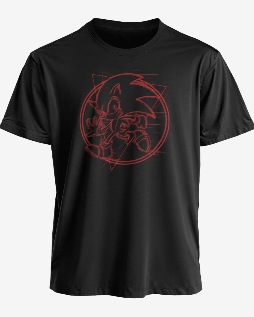 Polera premium Negro de El Sonic