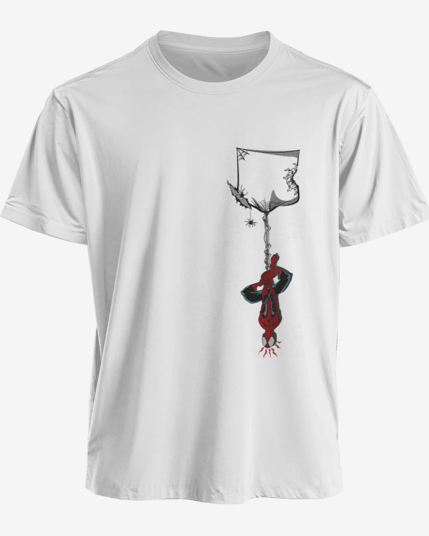 Polera Hombre araña de bolsillo