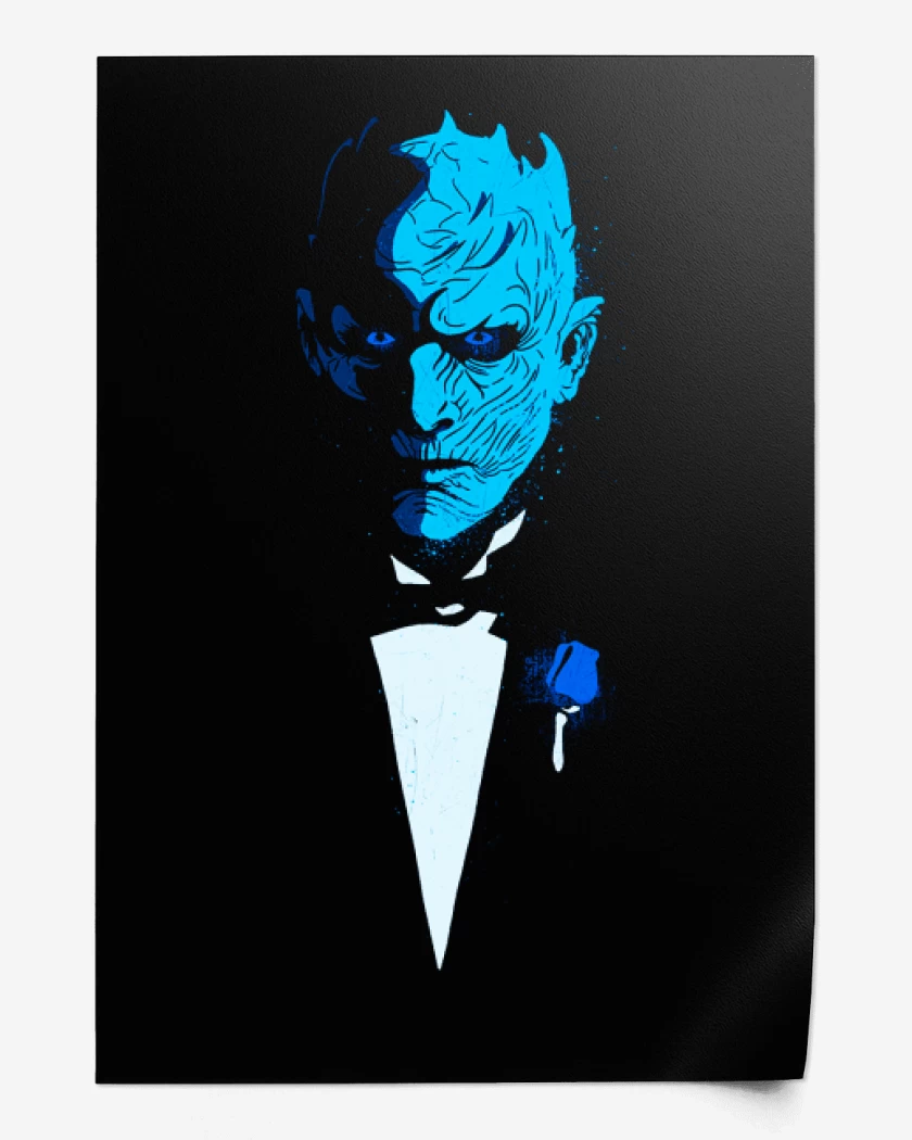 Print Negro de The night father