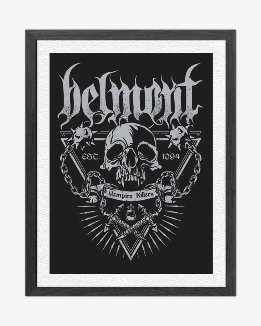Cuadro decorativo Negro de Belmont killers