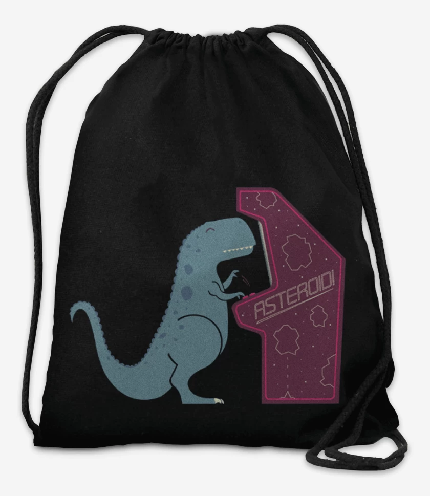 Mochila Negro de Asteroide