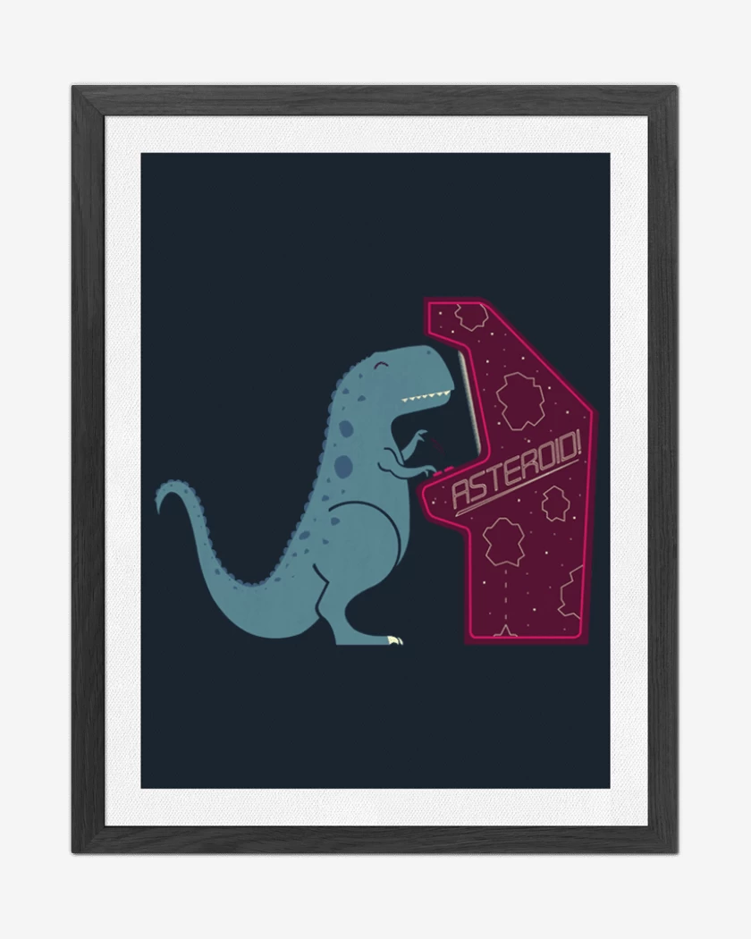 Cuadro decorativo Azul Marino de Asteroide