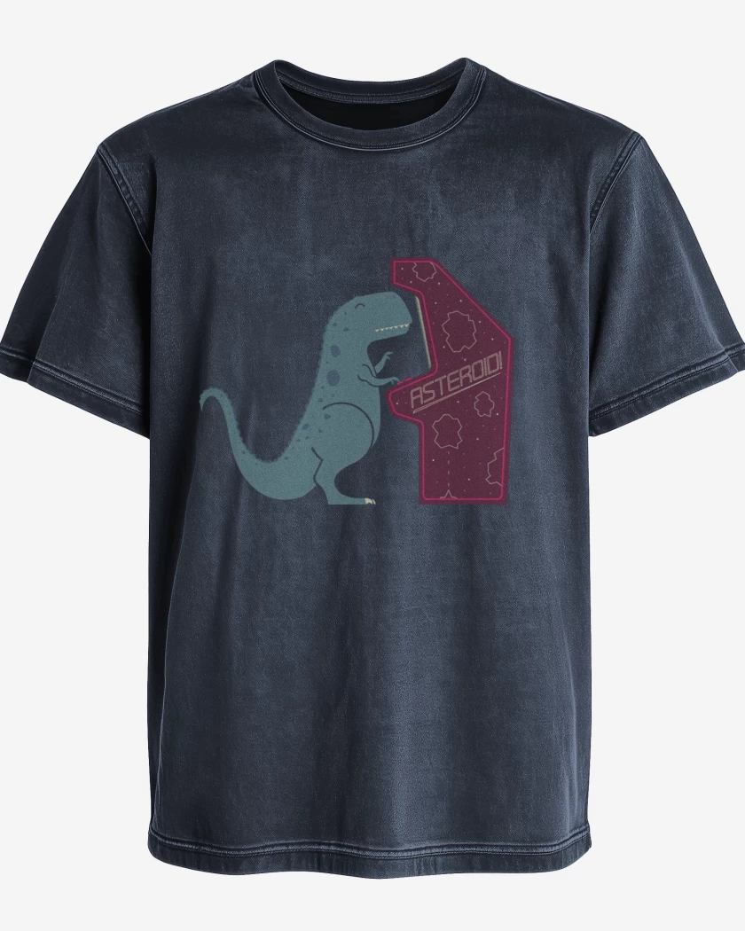 Polera desgastada Azul Marino de Asteroide