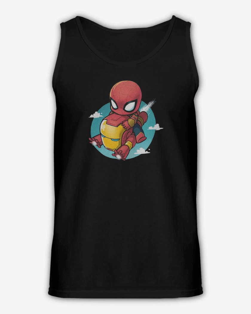 Sudadera Mini spiderman iron man