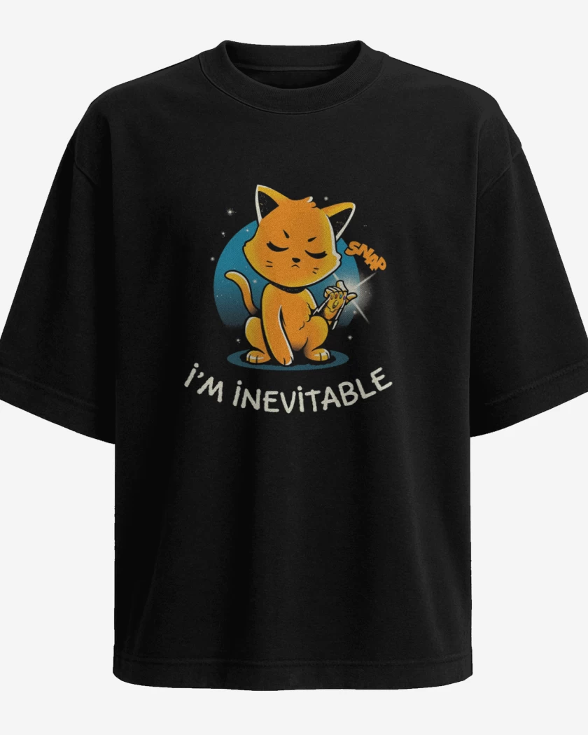 Polera Oversize I´m  inevitable