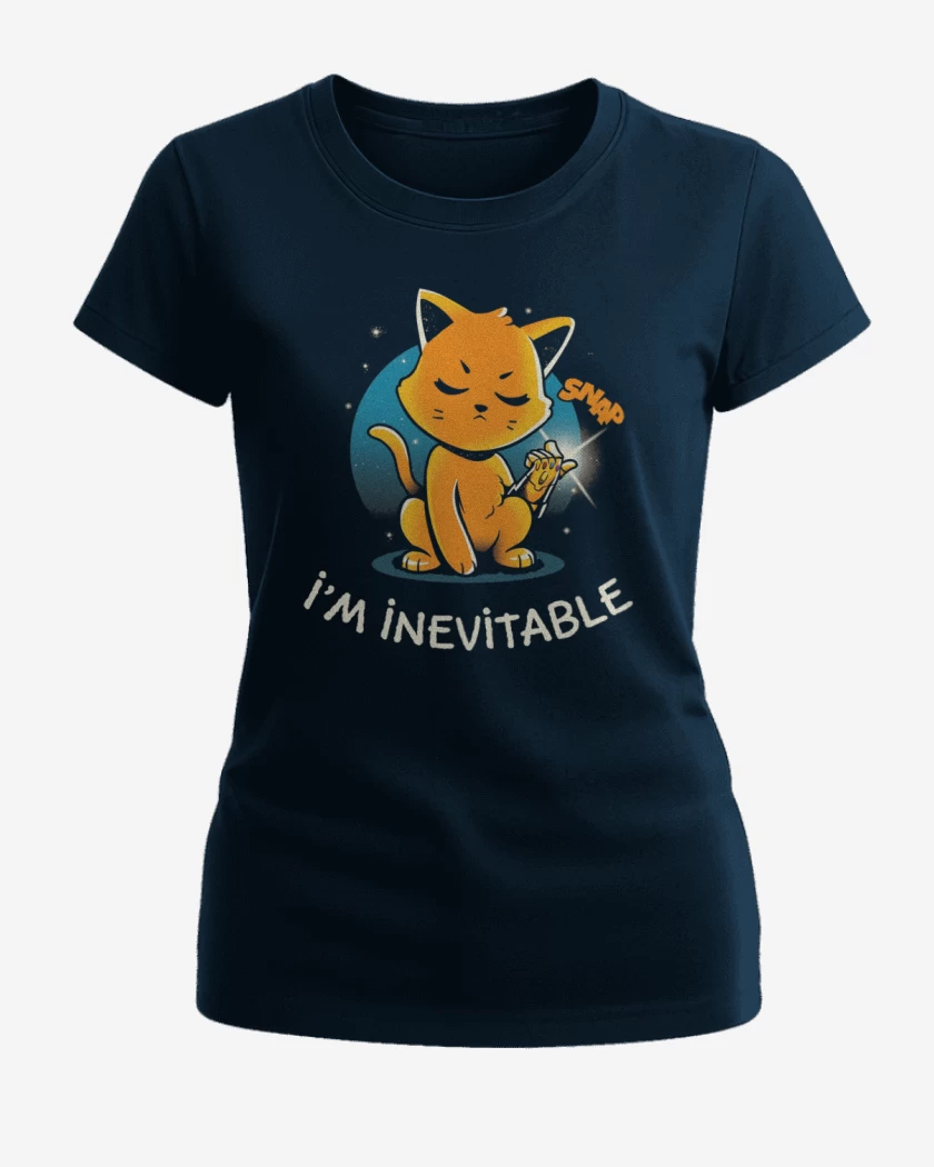 Polera de Mujer Azul Marino de I´m  inevitable