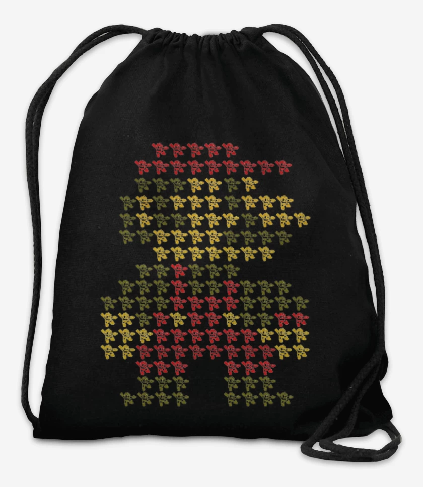 Mochila Negro de Super igote maximo