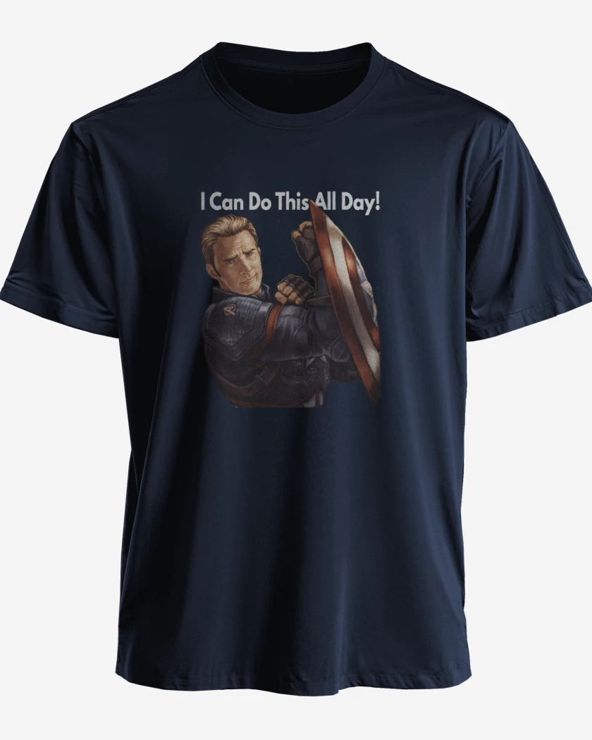 Polera Cap i can do this all day