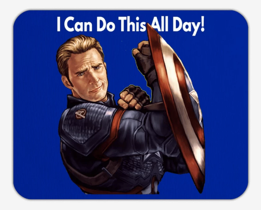 Mousepad Cap i can do this all day